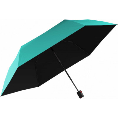 Парасоля Knirps U.200 Ultra Light Duomatic Turquoise Black UV Coating (Kn95 2200 1340)