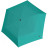 Парасоля Knirps U.200 Ultra Light Duomatic Turquoise Black UV Coating (Kn95 2200 1340)