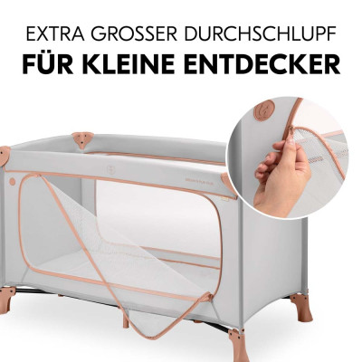 Дитячий манеж Hauck Dream N Play Plus Dusty Cork (60100-6)