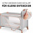 Дитячий манеж Hauck Dream N Play Plus Dusty Cork (60100-6)