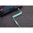 Дата кабель USB-C + USB A to USB-C 1.36m Coiled Aviator mint Keychron (CAB18_KEYCHRON)