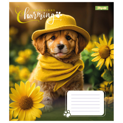 Зошит 1 вересня Charming companions А5 24 аркушів клітинка (767274)