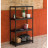 Стелаж Toomax 4 полиці cm. 80x40x138h black (5140)