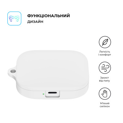 Чохол для навушників Armorstandart Hang Case для Xiaomi Redmi Buds 5 White (ARM79951)