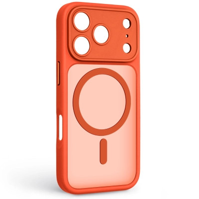 Чохол до мобільного телефона Armorstandart Lush MagCase Apple iPhone 17 Pro Orange (ARM87492)