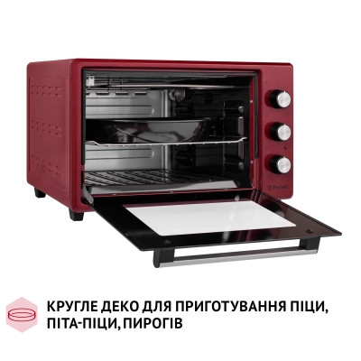 Електропіч Perfelli MIRAGE 37 RED