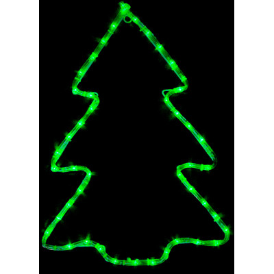 Гірлянда Delux MOTIF Christmas t tree 60*45см 7 flash зелена IP44 EN (90012986)