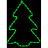 Гірлянда Delux MOTIF Christmas t tree 60*45см 7 flash зелена IP44 EN (90012986)
