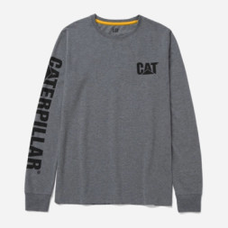Лонгслів Caterpillar (CAT) 1510034-004 сірий S (882600612544)