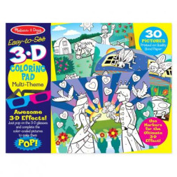 Набір для творчості Melissa&amp;Doug 3D розмальовка по точках для дівчаток (MD9963)
