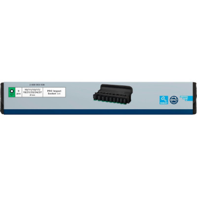 Набір головок Bosch Professional ударних торцевих Standart 9шт, 1/2&quot; (2.608.003.038)