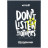 Щоденник шкільний Kite Don&#039;t listen, тверда обкладинка (K25-262-7)