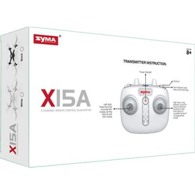 Радіокерована іграшка Syma Квадрокоптер с 2,4 Ггц управлением (X15A Black)
