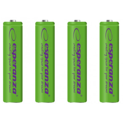 Акумулятор Esperanza AAA 1000mAh Ni-MH * 4 green (EZA102G)