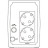 Пристрій безперебійного живлення Marsriva MR-UF800 480W (MR-UF800)