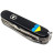 Ніж Victorinox Huntsman Ukraine 91 мм Чорний Серце синьо-жовте (1.3713.3_T1090u)