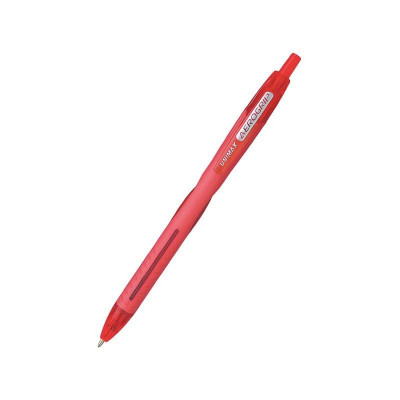 Ручка кулькова Unimax автоматична Aerogrip 0.7 мм Червона (UX-136-06)