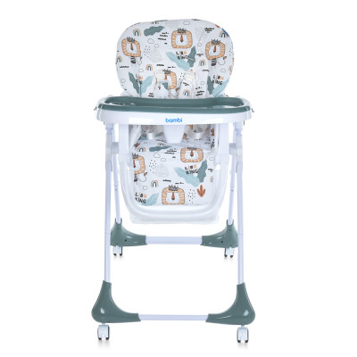 Стілець для годування Bambi M 3233 lion king teal