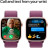 Смарт-годинник Apple Watch Series 10 GPS 42mm Rose Gold Aluminium Case with Plum Sport Loop (MWWK3QH/A)
