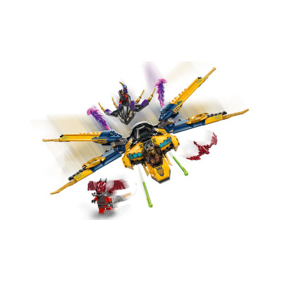 Конструктор LEGO Ninjago Суперштормовий реактивний літак Рас та Арін (71833)