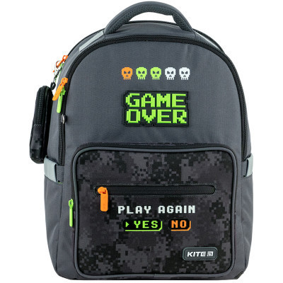 Рюкзак шкільний Kite Education 770 Game Over (K24-770M-4)