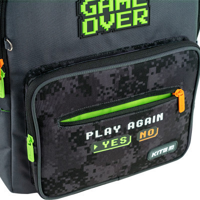 Рюкзак шкільний Kite Education 770 Game Over (K24-770M-4)