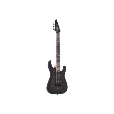 Електрогітара Jackson Guitars JS22Q-7 DKA Dinky Arch TOP HT Transparent Black Burst (231252)