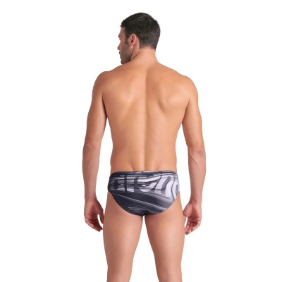 Плавки Arena Flow Swim Briefs 008939-550 чорний 90 (3468337517443)