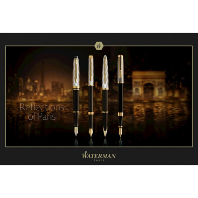 Ручка кулькова Waterman HEMISPHERE Reflections Of Paris GT BP (22 095)
