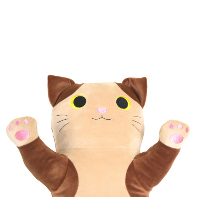 Подушка WP Merchandise декоративна Kitty huggy Котик обіймашка (FWPKITYHUGBKC0000)