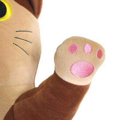Подушка WP Merchandise декоративна Kitty huggy Котик обіймашка (FWPKITYHUGBKC0000)