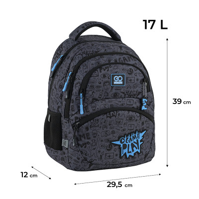 Рюкзак шкільний GoPack Education 175M-8 Cool Gamer (GO25-175M-8)