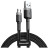 Дата кабель USB 2.0 AM to Micro 5P 0.5m Cafule 2.4A Black-Grey Baseus (CAMKLF-AG1)