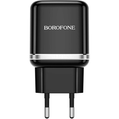 Зарядний пристрій BOROFONE BA36A High Black (BA36AMB)