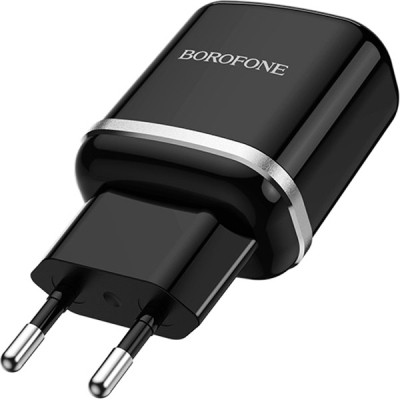 Зарядний пристрій BOROFONE BA36A High Black (BA36AMB)