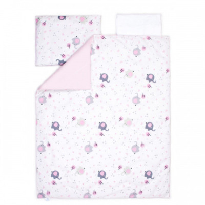 Дитячий постільний набір Верес Elephant family pink (6 од.) (208.05)