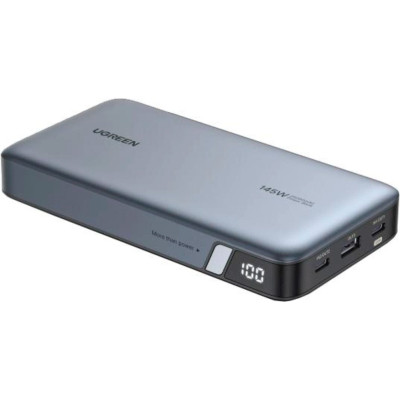 Батарея універсальна Ugreen 25000mAh 145W Two-way PD 3.1 grey (PB205)