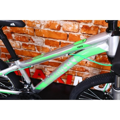 Велосипед Discovery 26&quot; Trek AM DD рама-13&quot; St срiблястий 2024 (OPS-DIS-26-552)