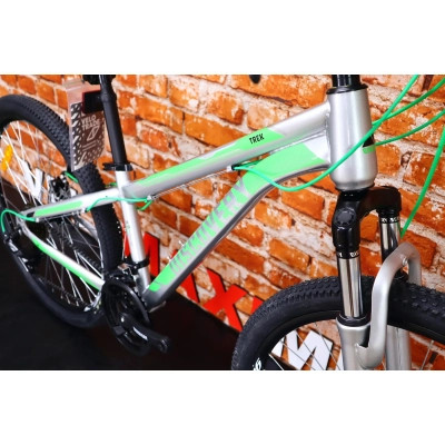 Велосипед Discovery 26&quot; Trek AM DD рама-13&quot; St срiблястий 2024 (OPS-DIS-26-552)