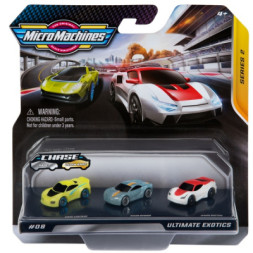 Машина Micro Machines Автобан W3, 3 шт (6606604)