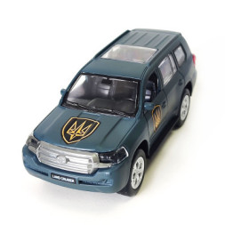Машина TechnoDrive серії Шеврони Героїв - Toyota Land Сruiser - Рубіж (KM6010)