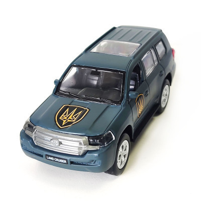 Машина TechnoDrive серії Шеврони Героїв - Toyota Land Сruiser - Рубіж (KM6010)