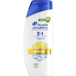 Шампунь Head &amp; Shoulders 2 в 1 Проти лупи Цитрусова свіжість 625 мл (8700216158022)