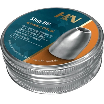 Пульки H&amp;N Slug HP 4,5 мм 20 г 250 шт/уп (96345102001)