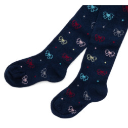 Колготки дитячі UCS Socks з бантиками (M0C0301-2427-86G-blue)