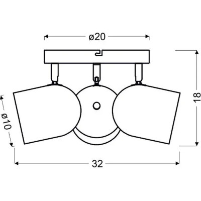 Спот Candellux 98-63236 AZURO (98-63236)