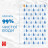 Дитячі вологі серветки Huggies Pure Extra Care 56шт (5029053568706)