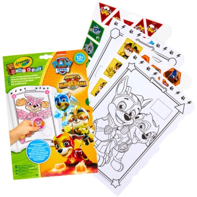 Набір для творчості Canal Toys Mini Kids Розмальовка Paw Patrol 32 сторінки та 4 сторінки наліпки (81-1373)