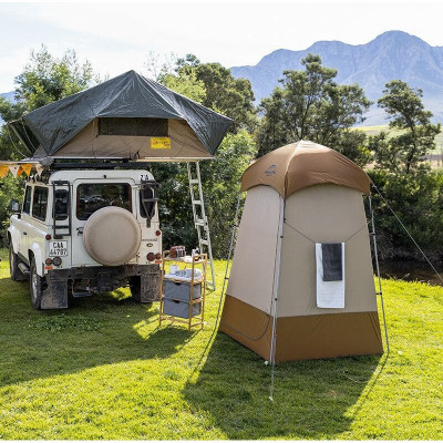 Намет Naturehike NH21ZP005 (душ/туалет) Коричневий (6927595779088)