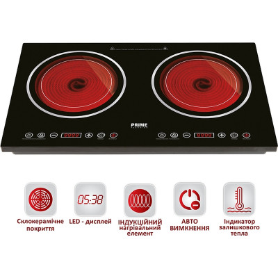 Настільна плита PRIME Technics PHC 3628 GB